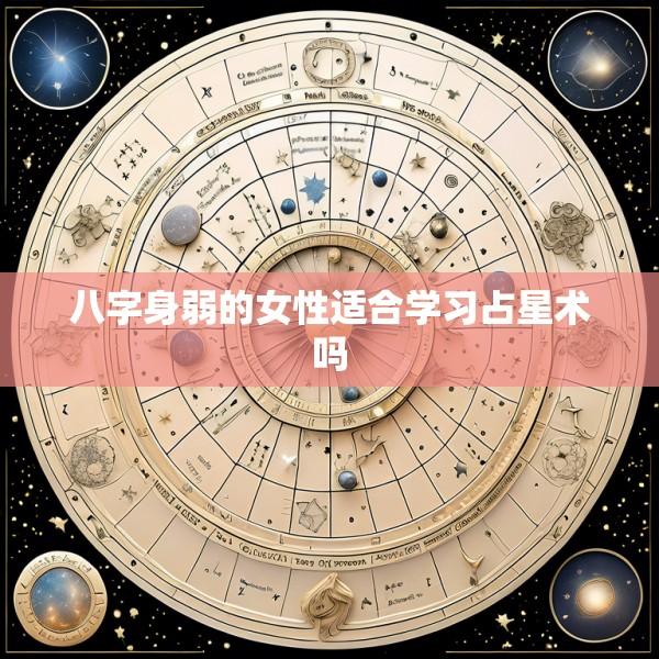 八字身弱的女性适合学习占星术吗