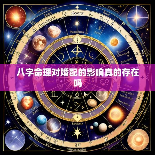 八字命理对婚配的影响真的存在吗