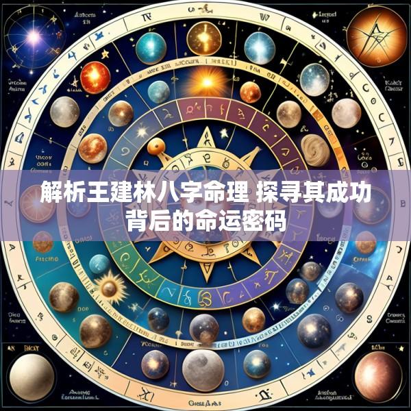 解析王建林八字命理 探寻其成功背后的命运密码
