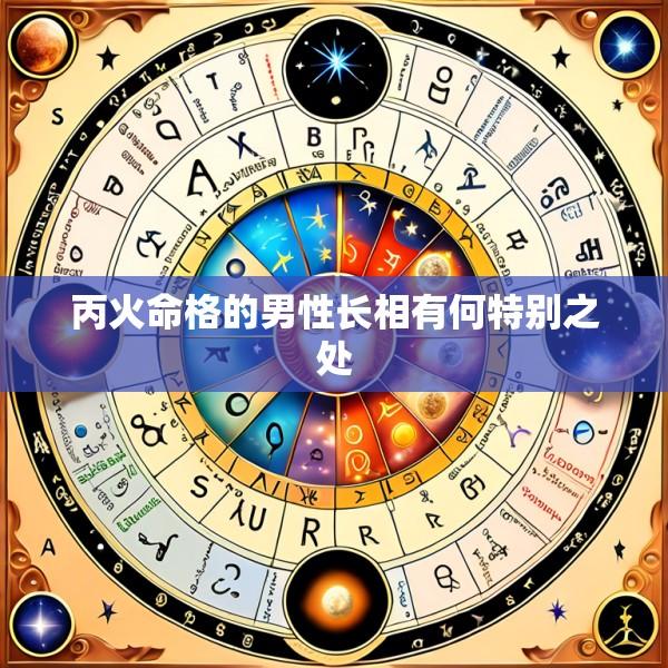 丙火命格的男性长相有何特别之处