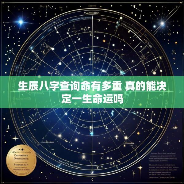 生辰八字查询命有多重 真的能决定一生命运吗