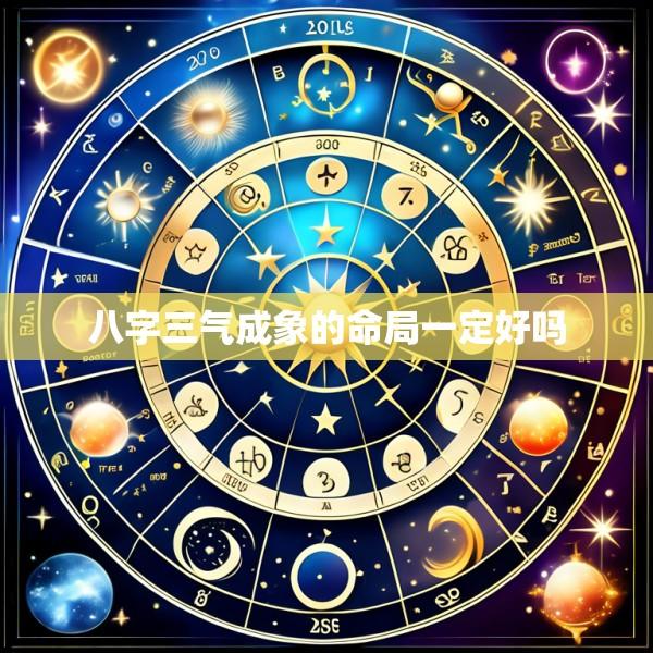 八字三气成象的命局一定好吗