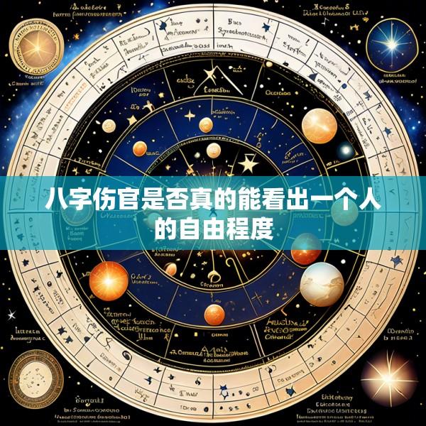 八字伤官是否真的能看出一个人的自由程度