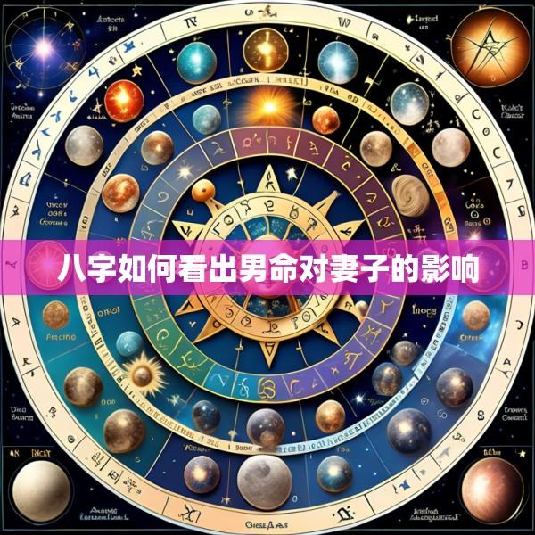 八字如何看出男命对妻子的影响