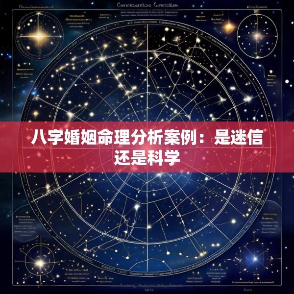 八字婚姻命理分析案例：是迷信还是科学