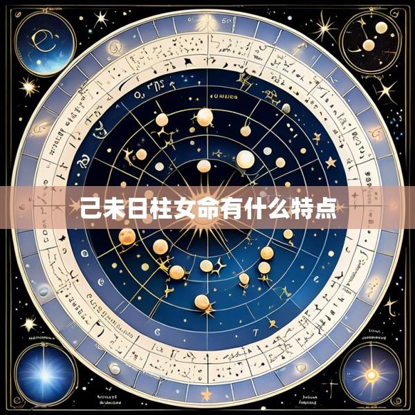 己未日柱女命有什么特点
