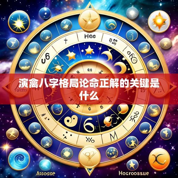 演禽八字格局论命正解的关键是什么