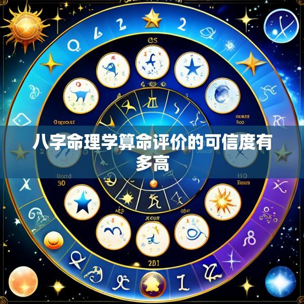 八字命理学算命评价的可信度有多高