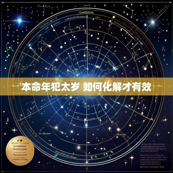 本命年犯太岁 如何化解才有效