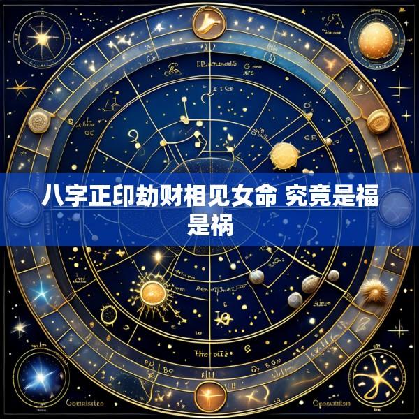 八字正印劫财相见女命 究竟是福是祸