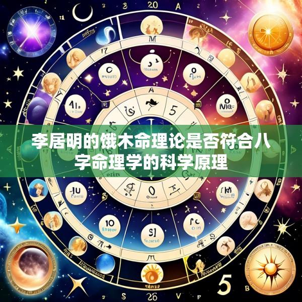 李居明的饿木命理论是否符合八字命理学的科学原理