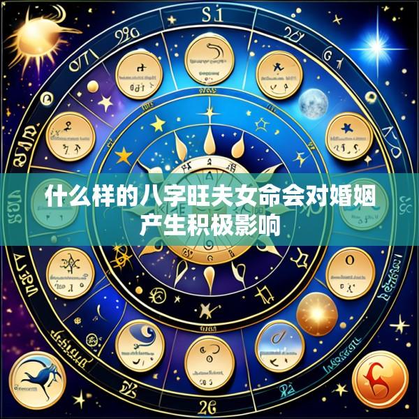 什么样的八字旺夫女命会对婚姻产生积极影响