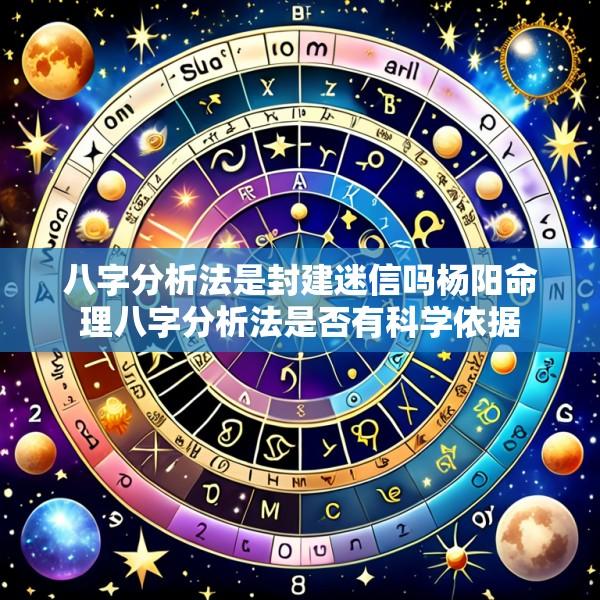 八字分析法是封建迷信吗杨阳命理八字分析法是否有科学依据