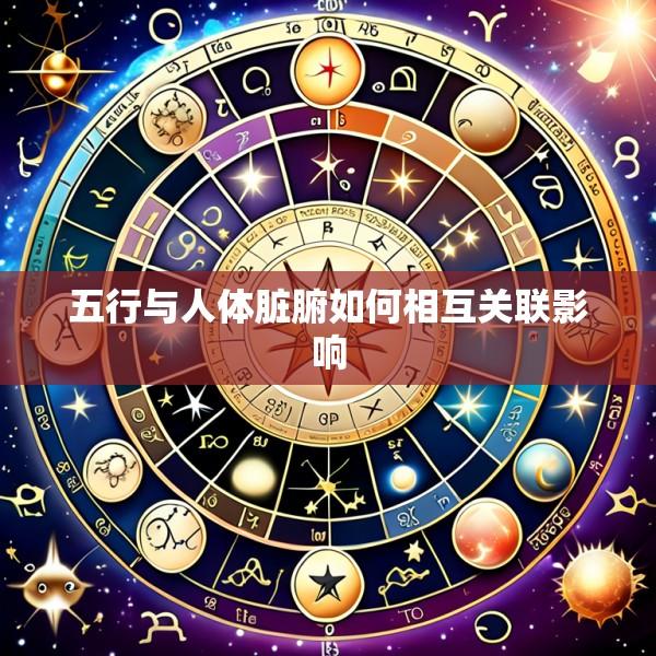 五行与人体脏腑如何相互关联影响