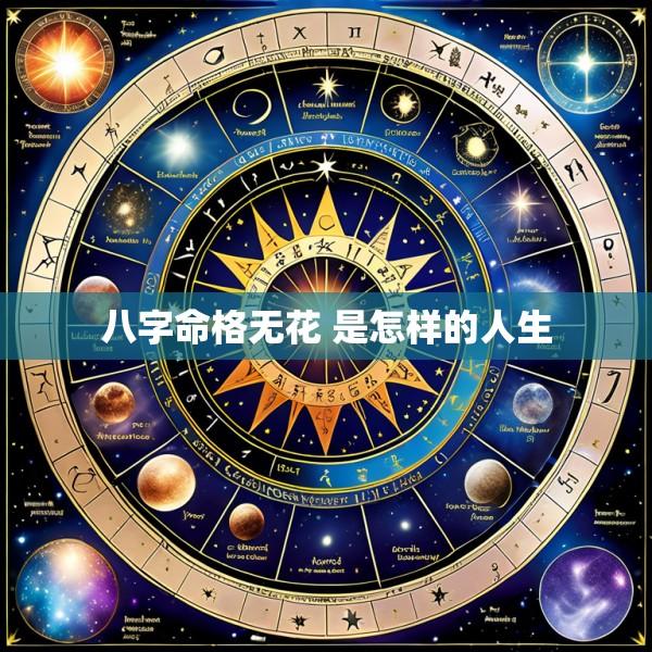八字命格无花 是怎样的人生