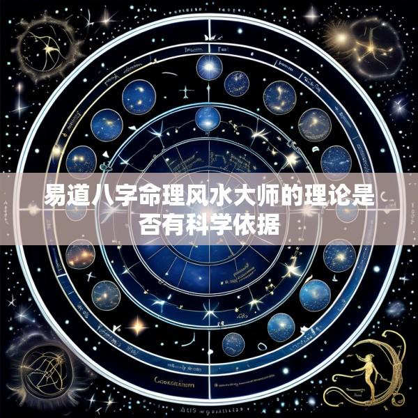 易道八字命理风水大师的理论是否有科学依据