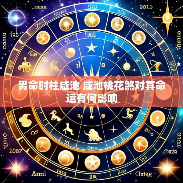 男命时柱咸池 咸池桃花煞对其命运有何影响