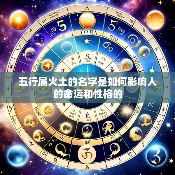 五行属火土的名字是如何影响人的命运和性格的