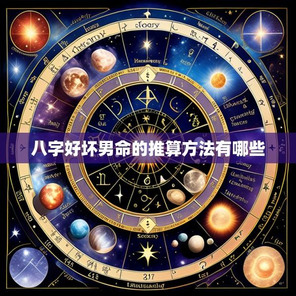 八字好坏男命的推算方法有哪些