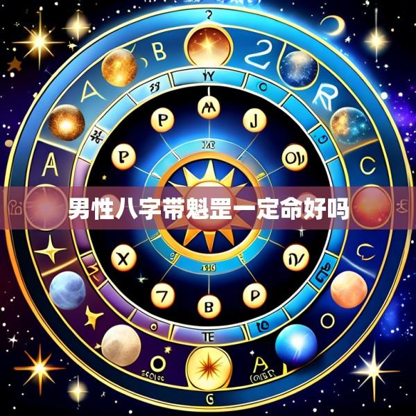 男性八字带魁罡一定命好吗