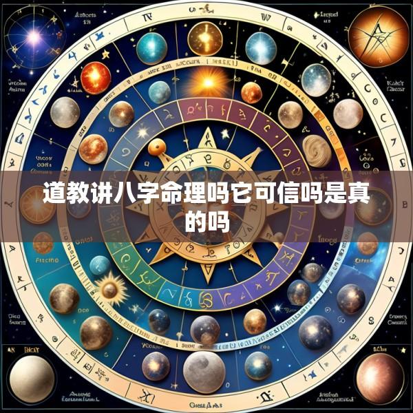 道教讲八字命理吗它可信吗是真的吗