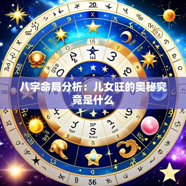 八字命局分析：儿女旺的奥秘究竟是什么