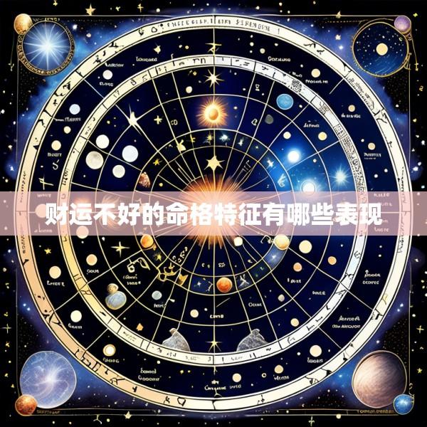财运不好的命格特征有哪些表现
