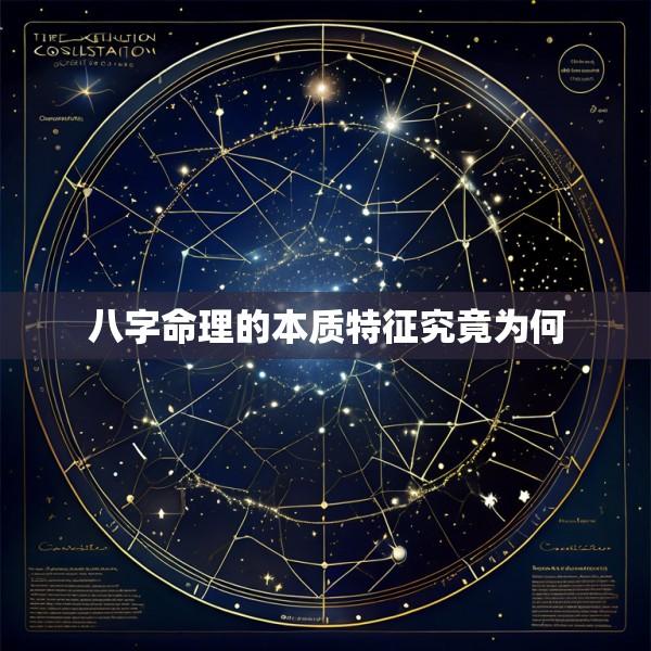 八字命理的本质特征究竟为何