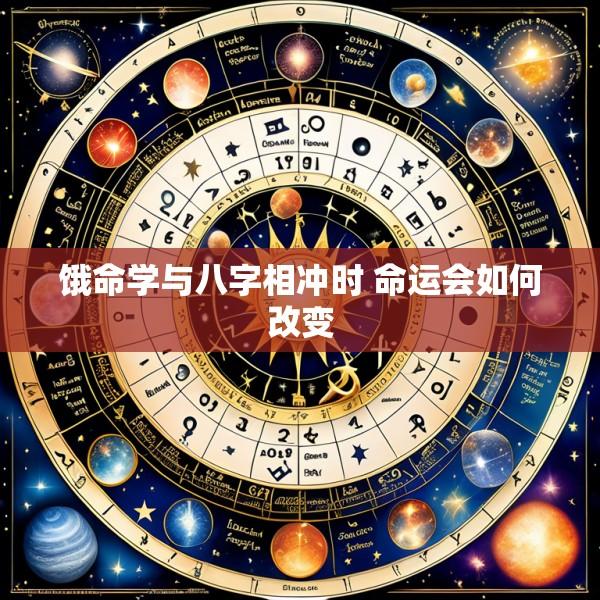 饿命学与八字相冲时 命运会如何改变