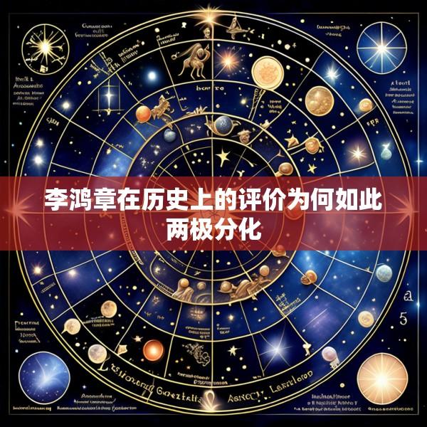 李鸿章在历史上的评价为何如此两极分化