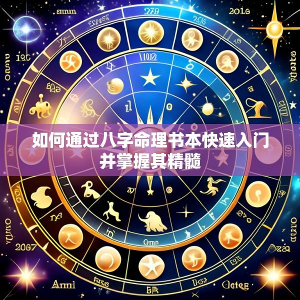 如何通过八字命理书本快速入门并掌握其精髓