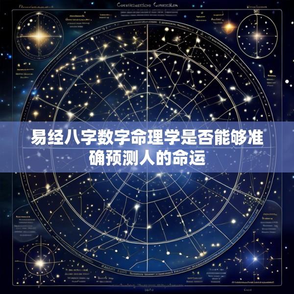 易经八字数字命理学是否能够准确预测人的命运