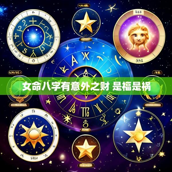 女命八字有意外之财 是福是祸