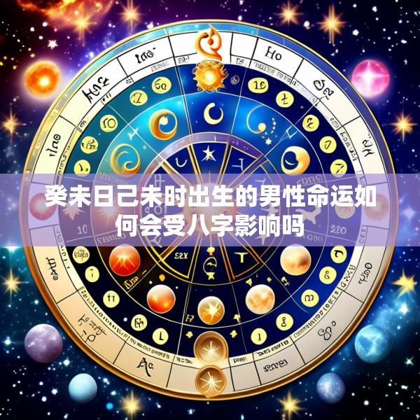 癸未日己未时出生的男性命运如何会受八字影响吗