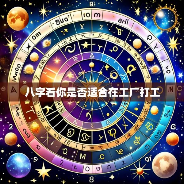 八字看你是否适合在工厂打工