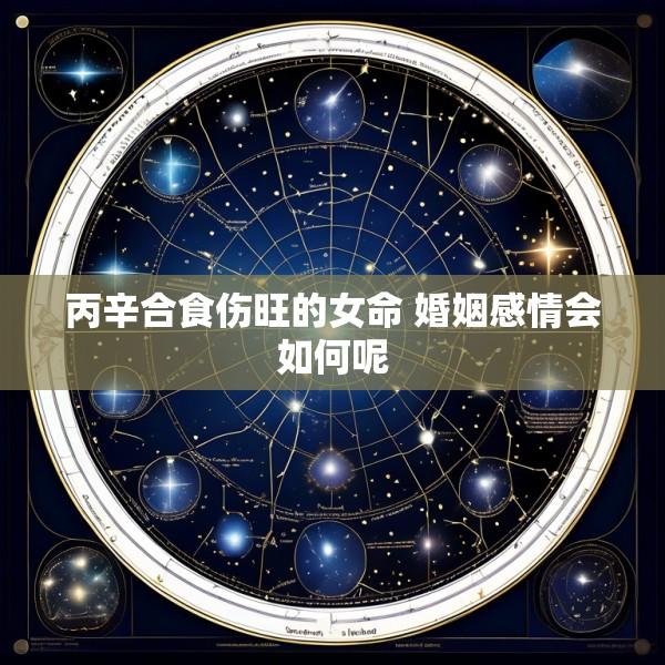 丙辛合食伤旺的女命 婚姻感情会如何呢