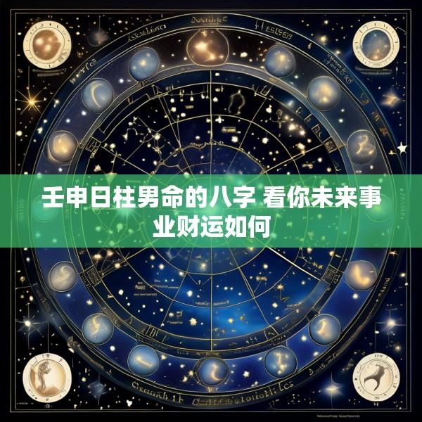 壬申日柱男命的八字 看你未来事业财运如何