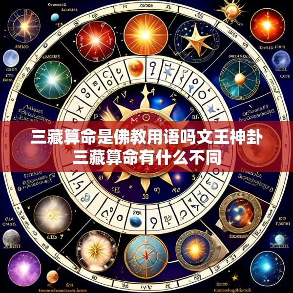 三藏算命是佛教用语吗文王神卦三藏算命有什么不同