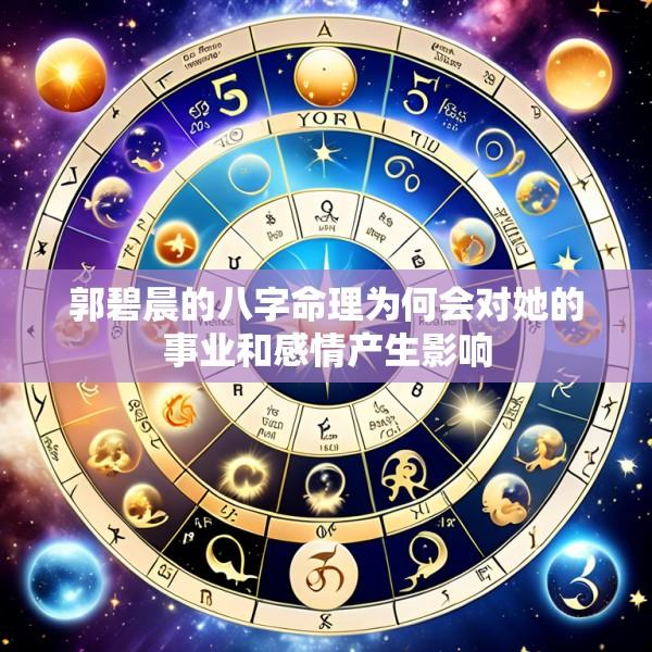 郭碧晨的八字命理为何会对她的事业和感情产生影响