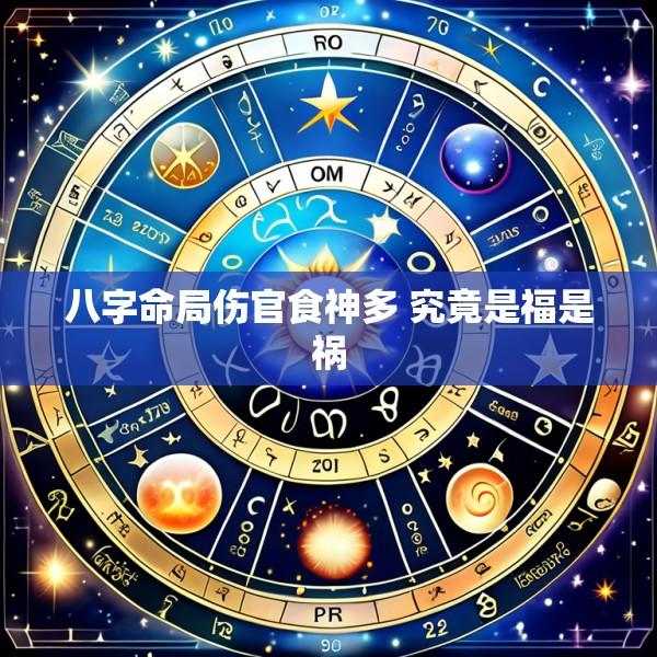八字命局伤官食神多 究竟是福是祸