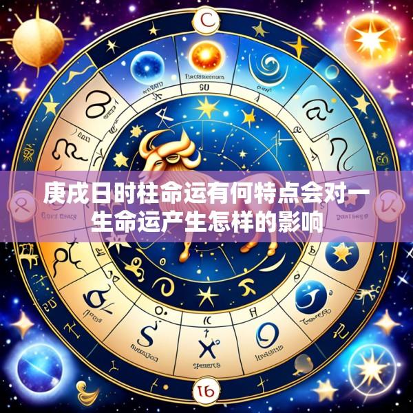 庚戌日时柱命运有何特点会对一生命运产生怎样的影响
