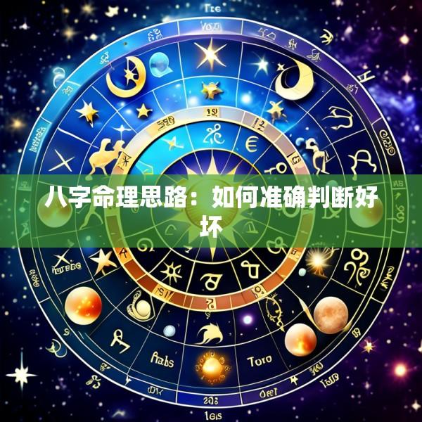 八字命理思路：如何准确判断好坏
