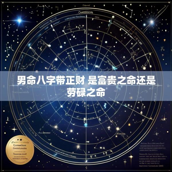 男命八字带正财 是富贵之命还是劳碌之命