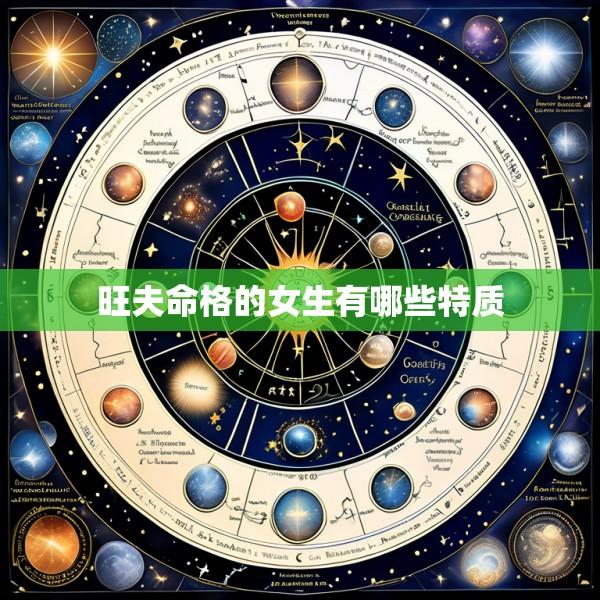 旺夫命格的女生有哪些特质