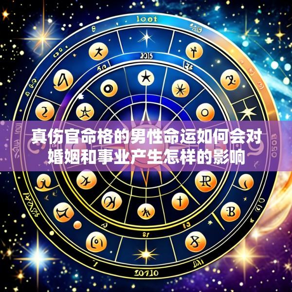 真伤官命格的男性命运如何会对婚姻和事业产生怎样的影响