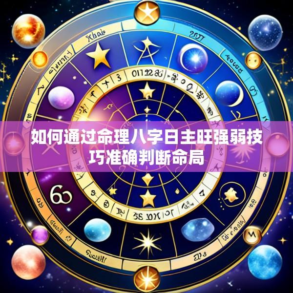 如何通过命理八字日主旺强弱技巧准确判断命局