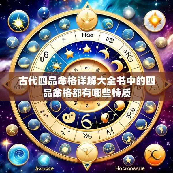 古代四品命格详解大全书中的四品命格都有哪些特质