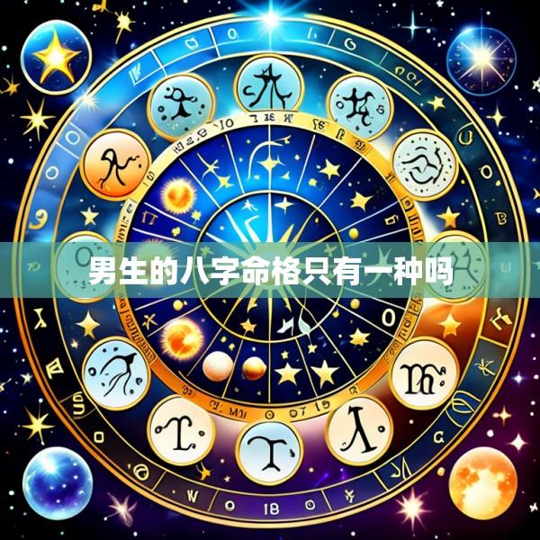 男生的八字命格只有一种吗