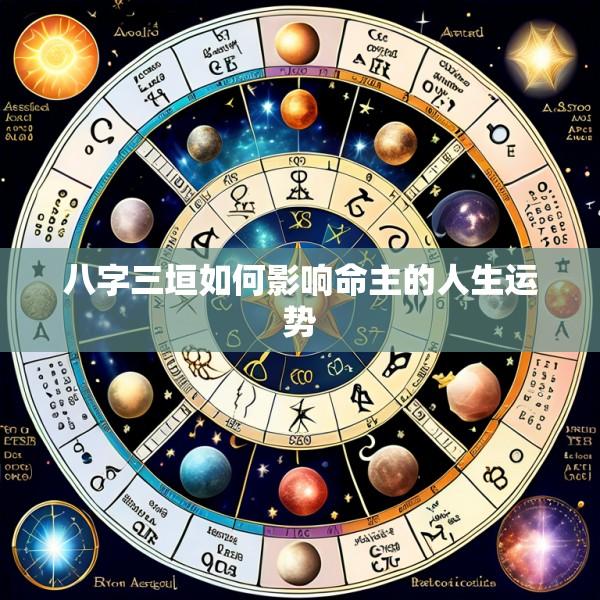 八字三垣如何影响命主的人生运势