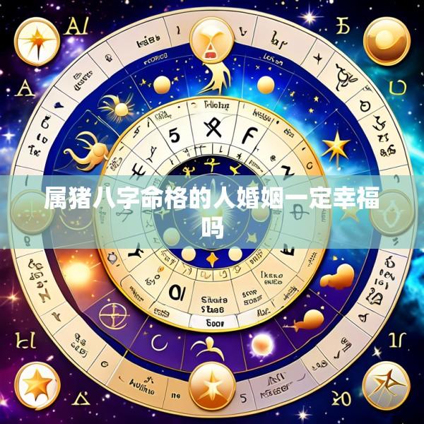 属猪八字命格的人婚姻一定幸福吗
